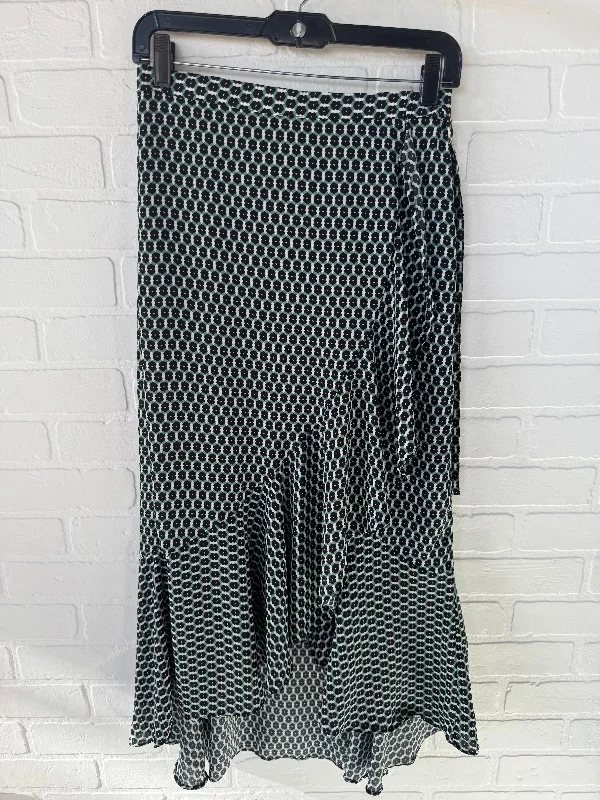 Effortless Vintage Look Effortless Vintage Look Skirt Midi By Max Studio In Black & Green, Size: 2 Effortless Vintage Look Effortless Vintage Look Skirt Midi By Max Studio In Black & Green, Size: 2