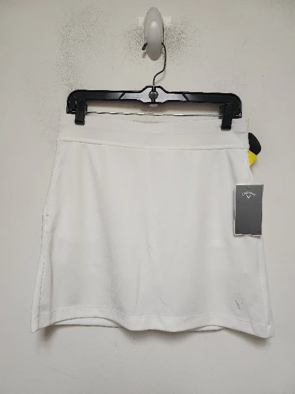Elegant Slim Skirt Elegant Slim Skirt Athletic Skirt By Callaway In White, Size: S