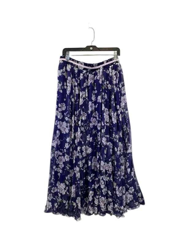 Romantic Pleated Skirt Romantic Pleated Skirt Skirt Maxi By Afibi In Purple, Size: 2x Romantic Pleated Skirt Romantic Pleated Skirt Skirt Maxi By Afibi In Purple, Size: 2x