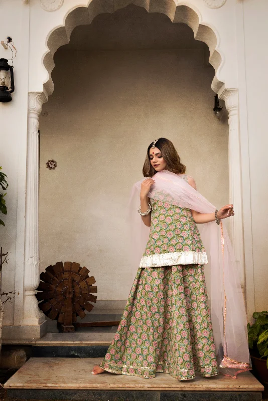 Simple Fashion Simple Fashion Women's hand block print cotton kurta - Pomcha Jaipur
