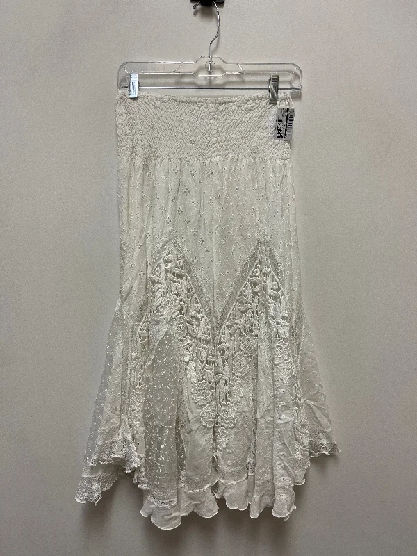 Personalized Layout Personalized Layout Skirt Maxi By Cmc In White, Size: M