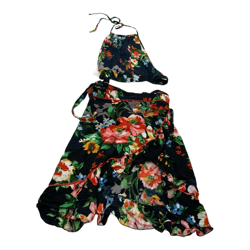 Casual Basic Style Casual Basic Style Skirt Set 2pc By Free People In Navy, Size: Xs Casual Basic Style Casual Basic Style Skirt Set 2pc By Free People In Navy, Size: Xs
