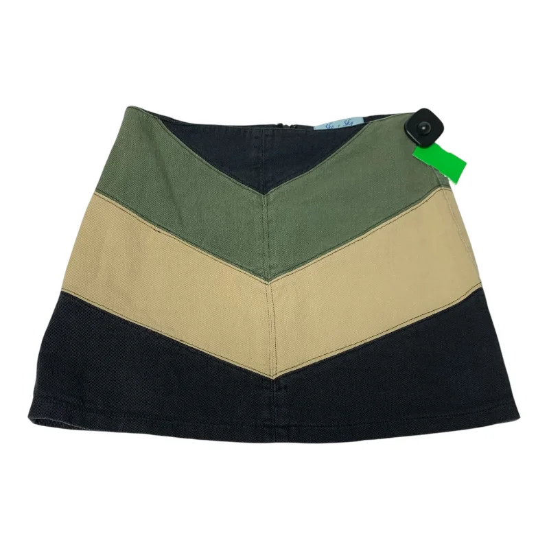 Elegant Wool Coat Elegant Wool Coat Skirt Mini & Short By She + Sky In Green & Tan, Size: S Elegant Wool Coat Elegant Wool Coat Skirt Mini & Short By She + Sky In Green & Tan, Size: S