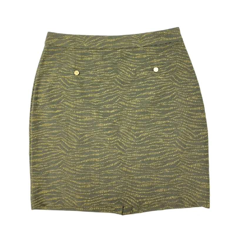 Casual Denim Style Casual Denim Style Skirt Mini & Short By Michael By Michael Kors In Gold & Green, Size: Xl Casual Denim Style Casual Denim Style Skirt Mini & Short By Michael By Michael Kors In Gold & Green, Size: Xl