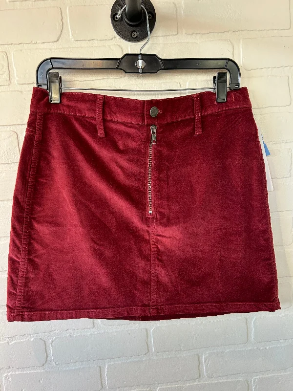 Personalized Design Jacket Personalized Design Jacket Skirt Mini & Short By Madewell In Red, Size: 6 Personalized Design Jacket Personalized Design Jacket Skirt Mini & Short By Madewell In Red, Size: 6