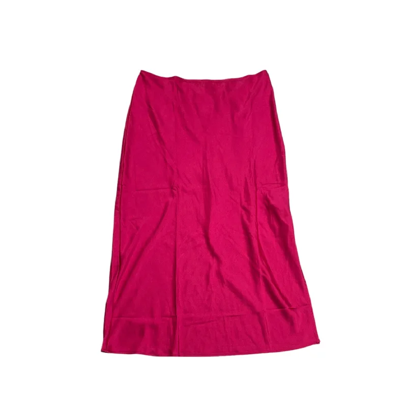 Simple Casual Wear Simple Casual Wear Skirt Maxi By Old Navy In Pink, Size: L
