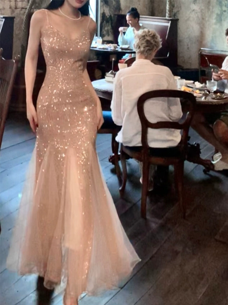 Casual Sports Style Casual Sports Style sequined mermaid long prom dress shinny evening dress S5957 Casual Sports Style Casual Sports Style sequined mermaid long prom dress shinny evening dress S5957