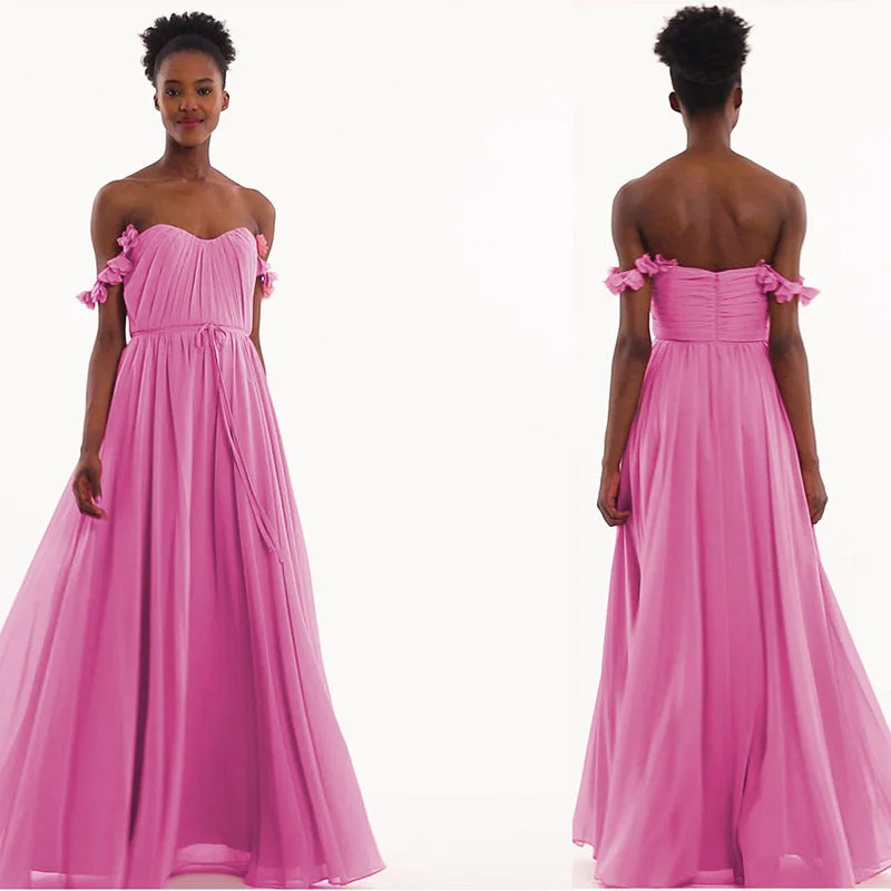 Personalized Denim Style Personalized Denim Style Pink Party Dresses