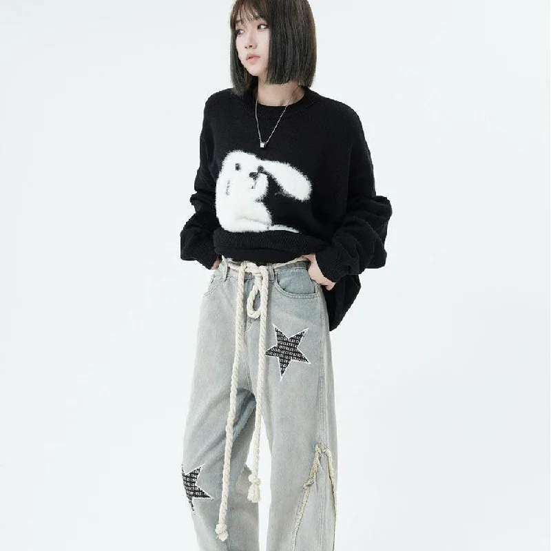 Simple And Comfortable Style Simple And Comfortable Style Men's Fashion Baggy Wide-leg Pants Simple And Comfortable Style Simple And Comfortable Style Men's Fashion Baggy Wide-leg Pants