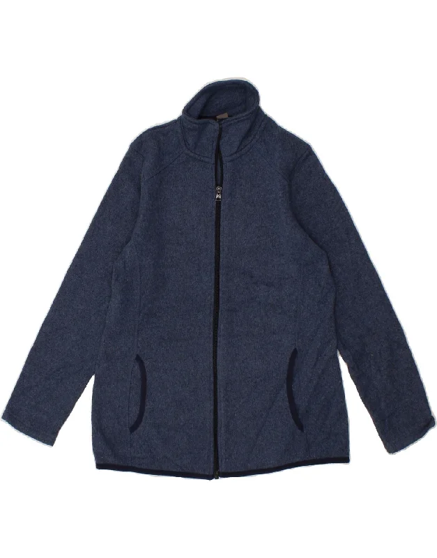 Personalized Street Style Personalized Street Style EDDIE BAUER Womens Tracksuit Top Jacket UK 10 Small Navy Blue Polyester