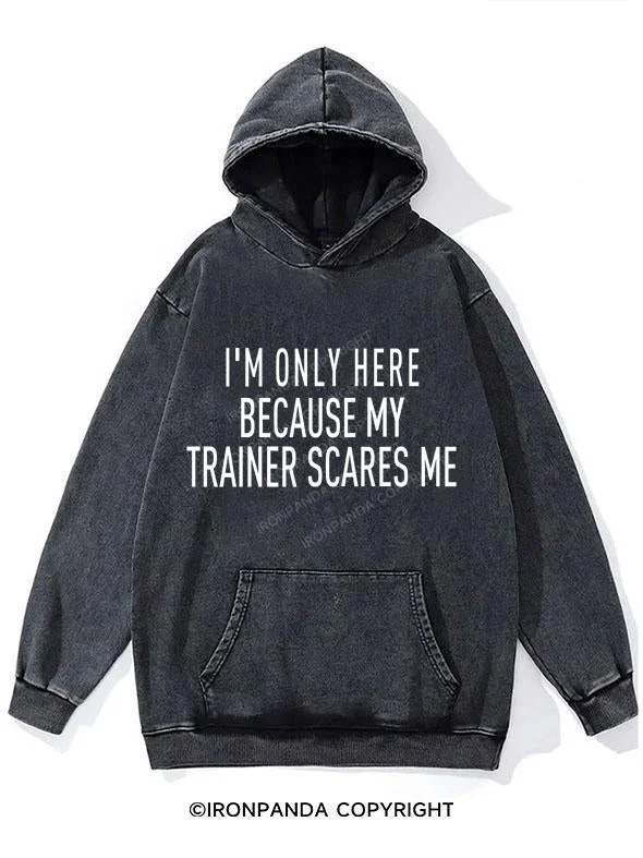 Romantic Pleated Skirt Romantic Pleated Skirt I'M ONLY HERE BECAUSE MY TRAINER SCARES ME WASHED GYM HOODIE