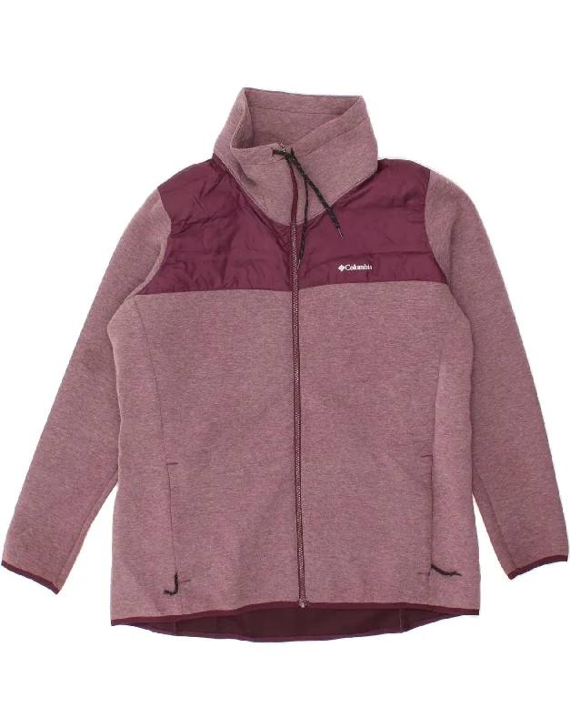Elegant And Intellectual Style Elegant And Intellectual Style COLUMBIA Womens Plus Size Tracksuit Top Jacket UK 18 XL Purple Colourblock Elegant And Intellectual Style Elegant And Intellectual Style COLUMBIA Womens Plus Size Tracksuit Top Jacket UK 18 XL Purple Colourblock