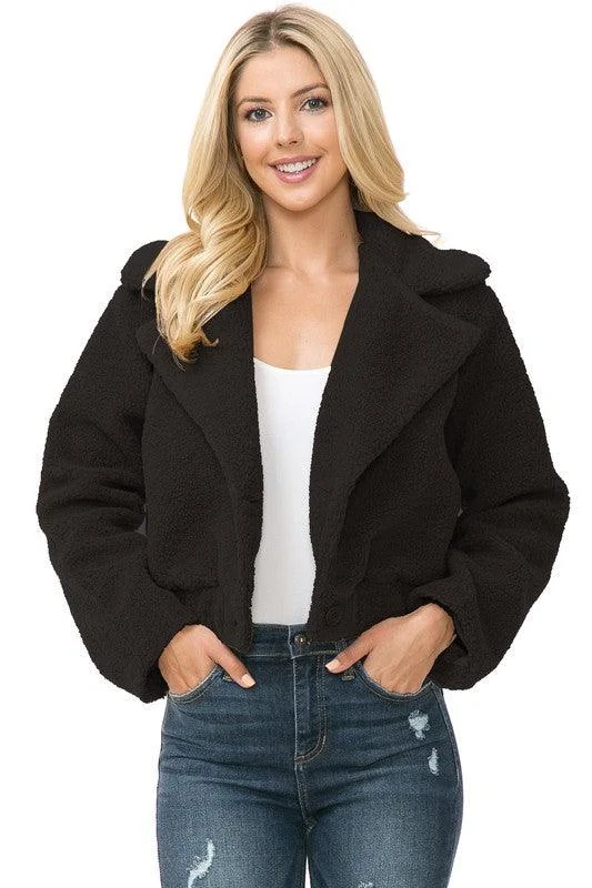 Personalized Layout Personalized Layout Women's Faux Fur Jacket
