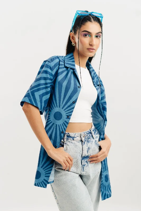 Effortless Vintage Look Effortless Vintage Look Azure Radiance Shirt