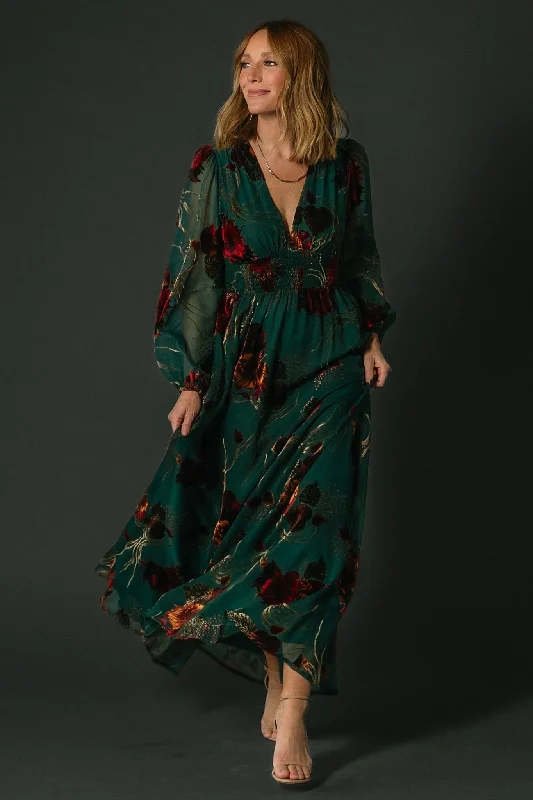 Romantic Wave Skirt Romantic Wave Skirt Mikla Maxi Dress | Jade Multi