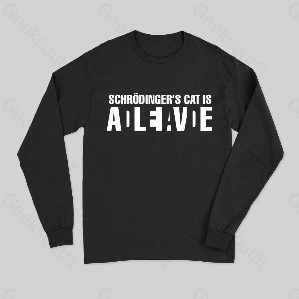 Romantic Snowflake Design Romantic Snowflake Design Schr?dinger's Cat ADLEIAVDE Long Sleeve T-Shirt