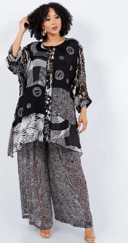 Romantic Skirt Style Romantic Skirt Style Sunheart Black-White Boho Tunic Top Jacket Hippie Chic Resort Wear Sml-2X Romantic Skirt Style Romantic Skirt Style Sunheart Black-White Boho Tunic Top Jacket Hippie Chic Resort Wear Sml-2X