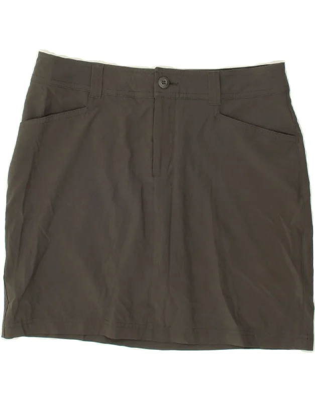 Casual And Relaxed Style Casual And Relaxed Style EDDIE BAUER Womens Skort US 6 Medium Grey Polyester Casual And Relaxed Style Casual And Relaxed Style EDDIE BAUER Womens Skort US 6 Medium Grey Polyester