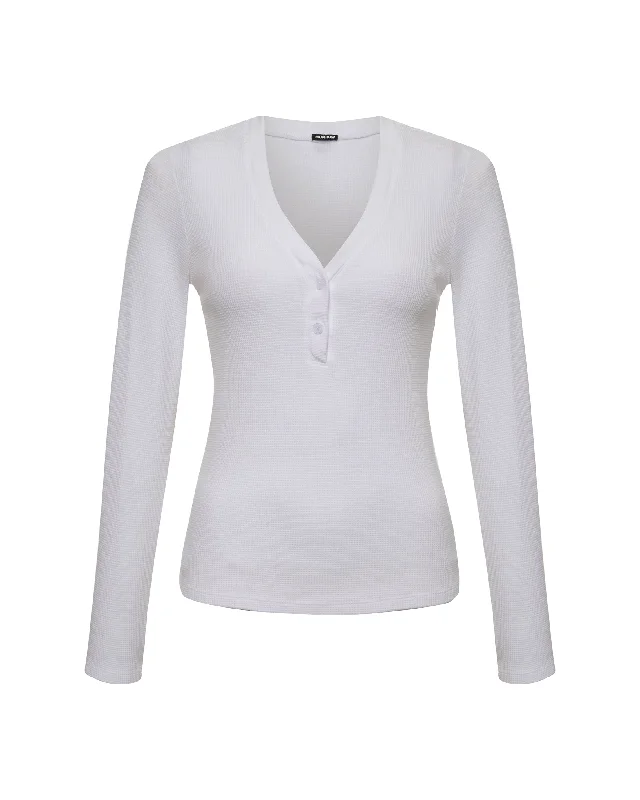 Simple Cotton Style Simple Cotton Style Baby Thermal V Neck Henley