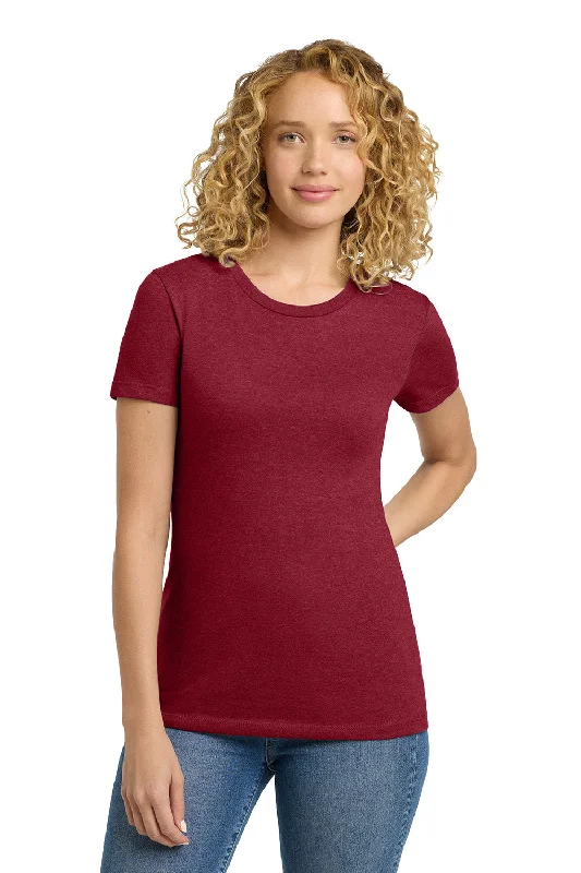 Simple Versatile Style Simple Versatile Style Next Level Womens CVC Jersey Short Sleeve Crewneck T-Shirt - Cardinal Red Simple Versatile Style Simple Versatile Style Next Level Womens CVC Jersey Short Sleeve Crewneck T-Shirt - Cardinal Red