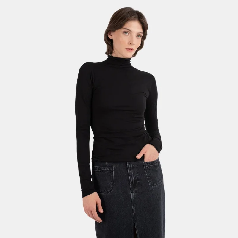 Casual Relaxed Chic Casual Relaxed Chic Talisia Mock Neck Top