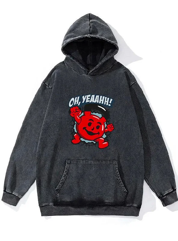 Elegant And Noble Style Elegant And Noble Style KETTLEBELL MAN WASHED GYM HOODIE