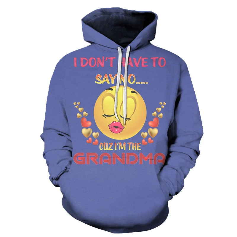 Simple And Generous Style Simple And Generous Style Purple Grandma 3D - Sweatshirt, Hoodie, Pullover Simple And Generous Style Simple And Generous Style Purple Grandma 3D - Sweatshirt, Hoodie, Pullover