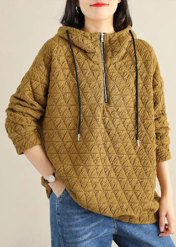 Romantic Lace Skirt Romantic Lace Skirt Plus Size Yellow Zip Up thick Sweatshirts Top Winter
