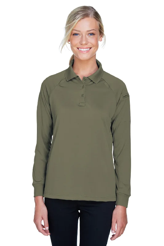 Trendy Clothing Trendy Clothing Harriton Womens Advantage Tactical Moisture Wicking Long Sleeve Polo Shirt - Tactical Green Trendy Clothing Trendy Clothing Harriton Womens Advantage Tactical Moisture Wicking Long Sleeve Polo Shirt - Tactical Green