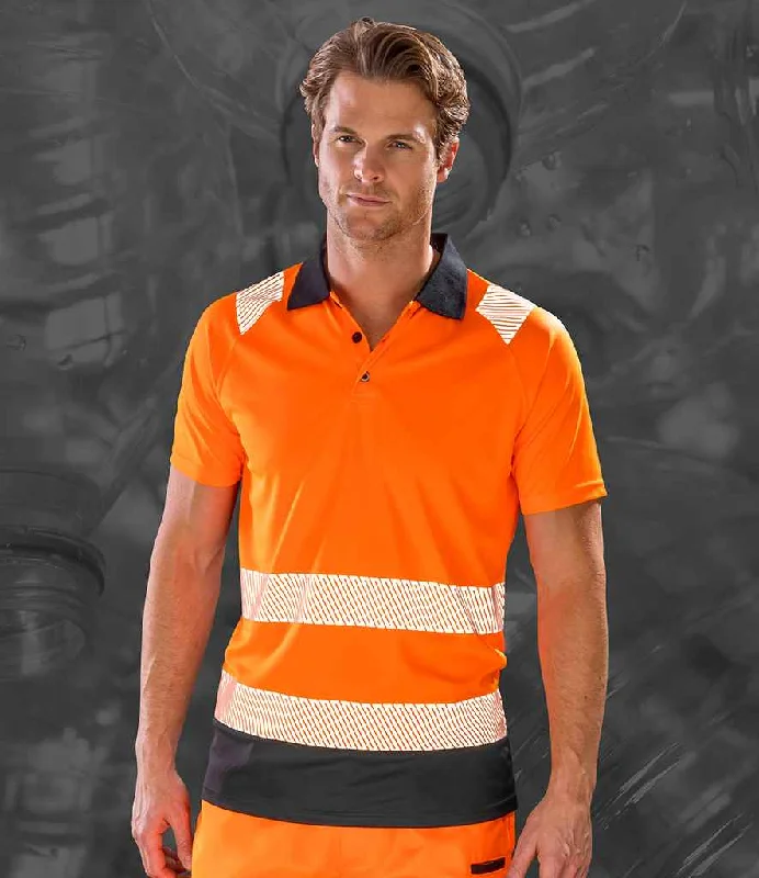 Elegant And Sweet Style Elegant And Sweet Style Result Genuine Recycled Safety Polo Shirt | Fluorescent Orange Elegant And Sweet Style Elegant And Sweet Style Result Genuine Recycled Safety Polo Shirt | Fluorescent Orange