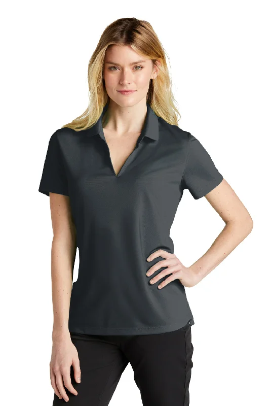 Elegant Feminine Style Elegant Feminine Style Nike Womens Dri-Fit Moisture Wicking Micro Pique 2.0 Short Sleeve Polo Shirt - Anthracite Grey Elegant Feminine Style Elegant Feminine Style Nike Womens Dri-Fit Moisture Wicking Micro Pique 2.0 Short Sleeve Polo Shirt - Anthracite Grey