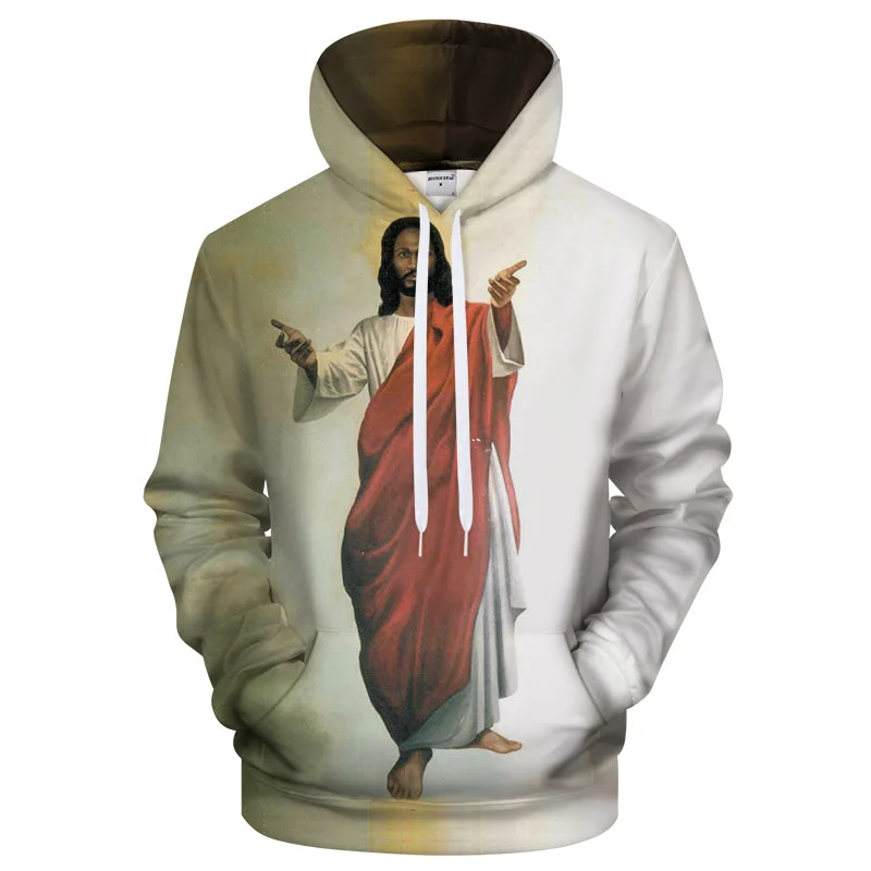 Romantic Exquisite Style Romantic Exquisite Style Jesus Faith Hoodie 3D Sweatshirt Pullover Hoodie Romantic Exquisite Style Romantic Exquisite Style Jesus Faith Hoodie 3D Sweatshirt Pullover Hoodie