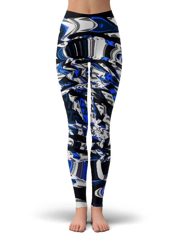 Personalized Three-Dimensional Design Personalized Three-Dimensional Design Chromatic Ice Leggings Personalized Three-Dimensional Design Personalized Three-Dimensional Design Chromatic Ice Leggings