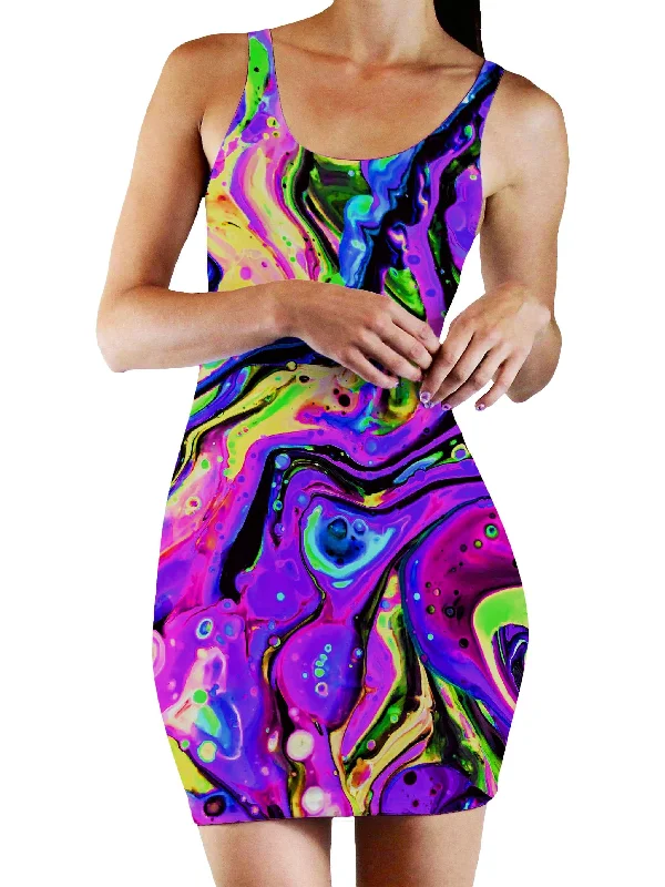 Personalized Design Jacket Personalized Design Jacket Purple Funk Bodycon Mini Dress Personalized Design Jacket Personalized Design Jacket Purple Funk Bodycon Mini Dress