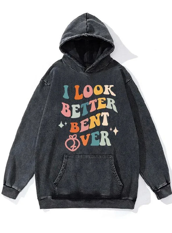Elegant Wool Coat Elegant Wool Coat I Look Better Bent Over WASHED GYM HOODIE