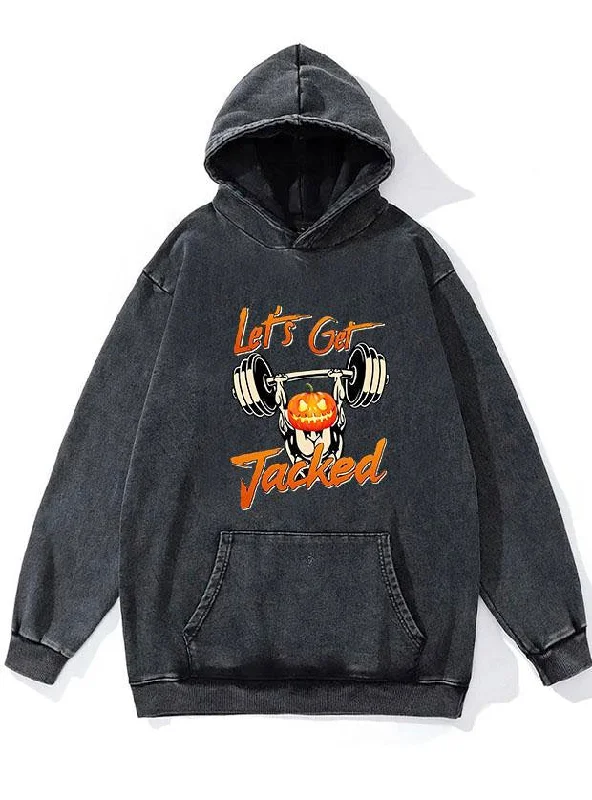 Elegant Small Dress Elegant Small Dress LETS GET JACKED WASHED GYM HOODIE