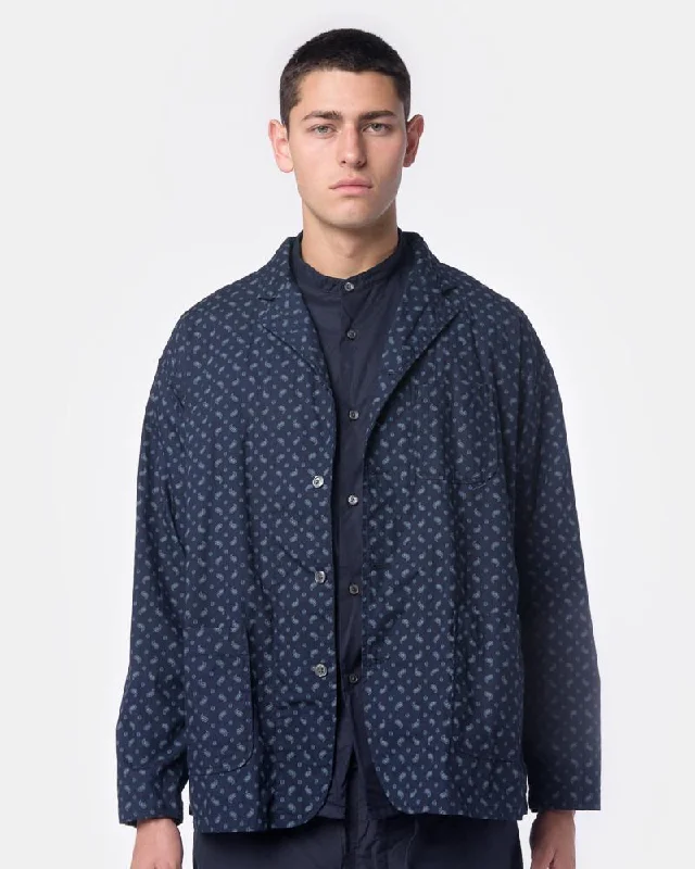 Romantic Lightness Romantic Lightness Shirt Jacket in Dark Navy Paisley