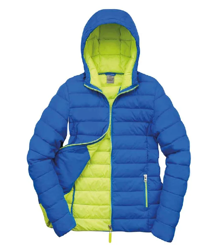 Elegant And Intellectual Style Elegant And Intellectual Style Result Urban Ladies Snow Bird Padded Jacket | Ocean Blue/Lime Green Elegant And Intellectual Style Elegant And Intellectual Style Result Urban Ladies Snow Bird Padded Jacket | Ocean Blue/Lime Green