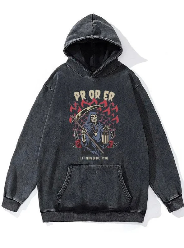 Personalized Three-Dimensional Design Personalized Three-Dimensional Design Pr or Er Lift heavy or die trying WASHED GYM HOODIE Personalized Three-Dimensional Design Personalized Three-Dimensional Design Pr or Er Lift heavy or die trying WASHED GYM HOODIE