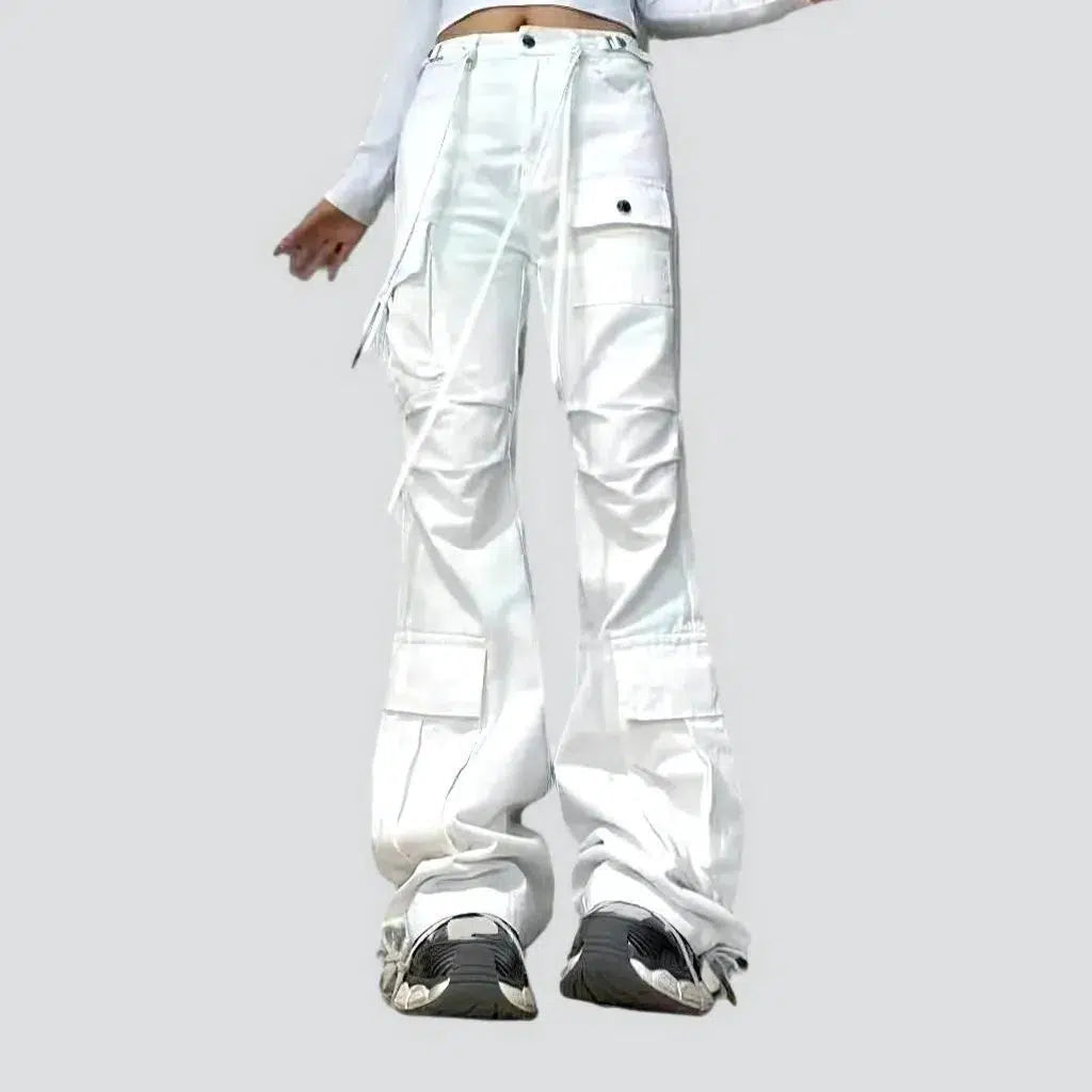 Chic Style Chic Style Floor-length flared jeans
 for ladies