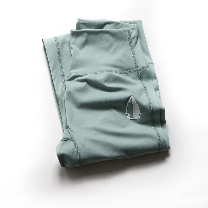 Elegant High Waist Style Elegant High Waist Style THF Premium High-Waisted Leggings - Mint Green Elegant High Waist Style Elegant High Waist Style THF Premium High-Waisted Leggings - Mint Green