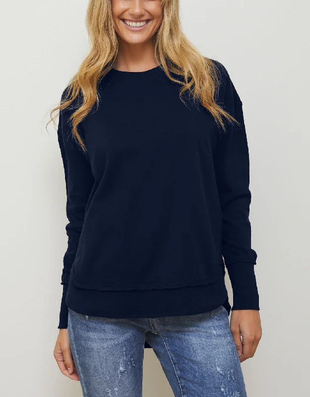 Romantic Wave Skirt Romantic Wave Skirt Farrah Long Sleeve - Dark Sapphire