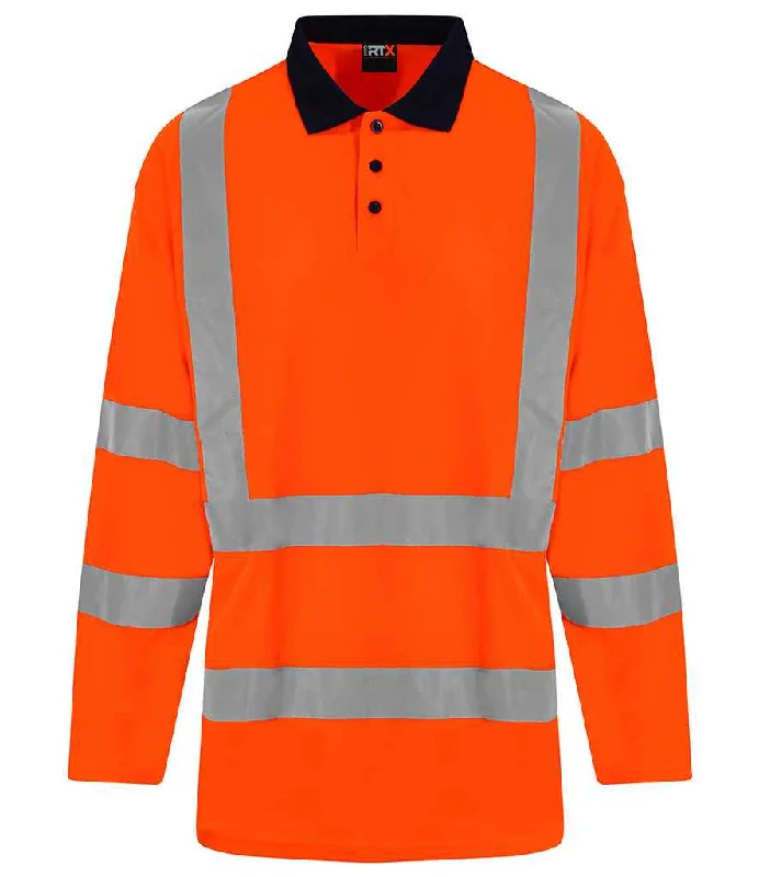 Elegant Small Dress Elegant Small Dress Pro RTX High Visibility Long Sleeve Polo Shirt | Orange/Navy Elegant Small Dress Elegant Small Dress Pro RTX High Visibility Long Sleeve Polo Shirt | Orange/Navy