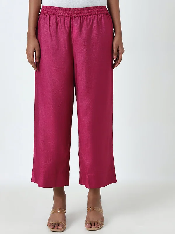 Romantic Princess Skirt Romantic Princess Skirt Zuba Fuchsia High-Rise Cotton Blend Ethnic Pants Romantic Princess Skirt Romantic Princess Skirt Zuba Fuchsia High-Rise Cotton Blend Ethnic Pants