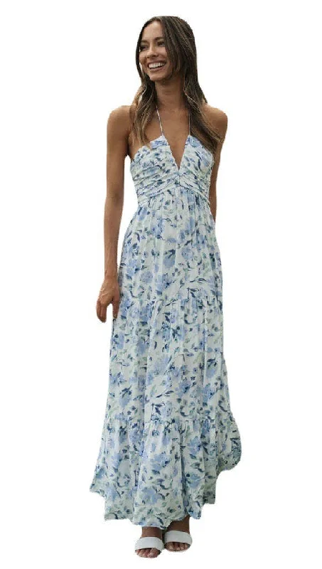 Blue floral
