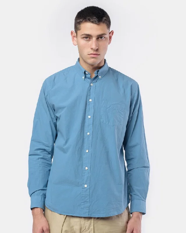Romantic Retro Style Romantic Retro Style Leisure Poplin One in Denim Blue