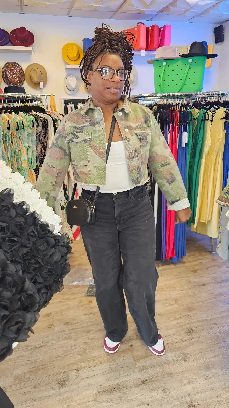 Unique Personality Unique Personality Simply Sweet Army Jacket