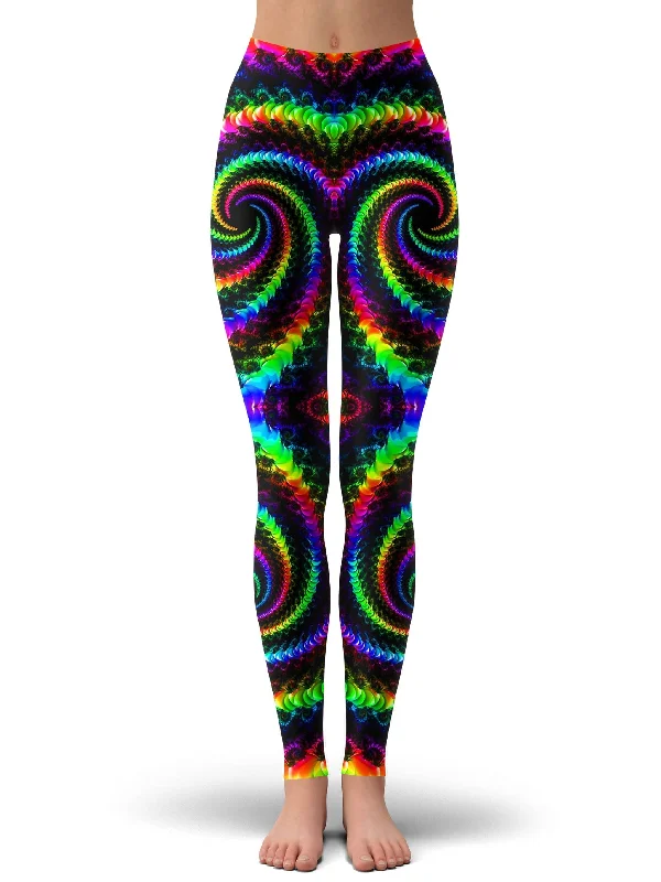 Casual Classic Design Casual Classic Design Fractaled Vision Leggings