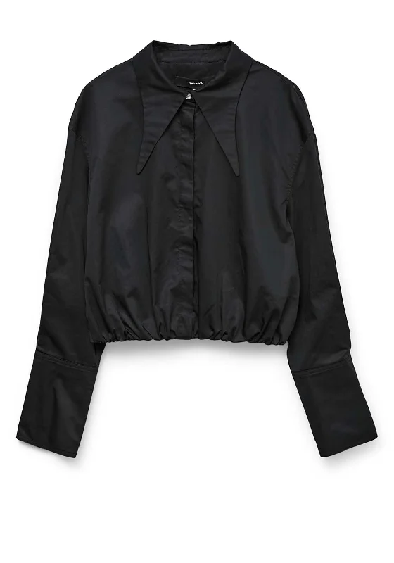 Cozy Wear Cozy Wear Vero Moda Melli Balloon Shirt, Black