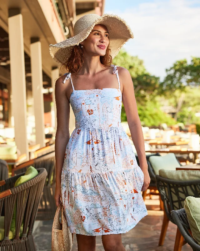 Casual Version Casual Version Kenny Flowers x Mauna Kea – The Island Time - Mini Resort Dress